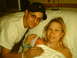mommy daddy and anjolie day she was born